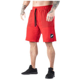 <tc>Legal Power</tc> Kratke hlače Barcode Ottomix Pletene Rain Mesh/Kratke hlače za trening/Crvene - Crvene