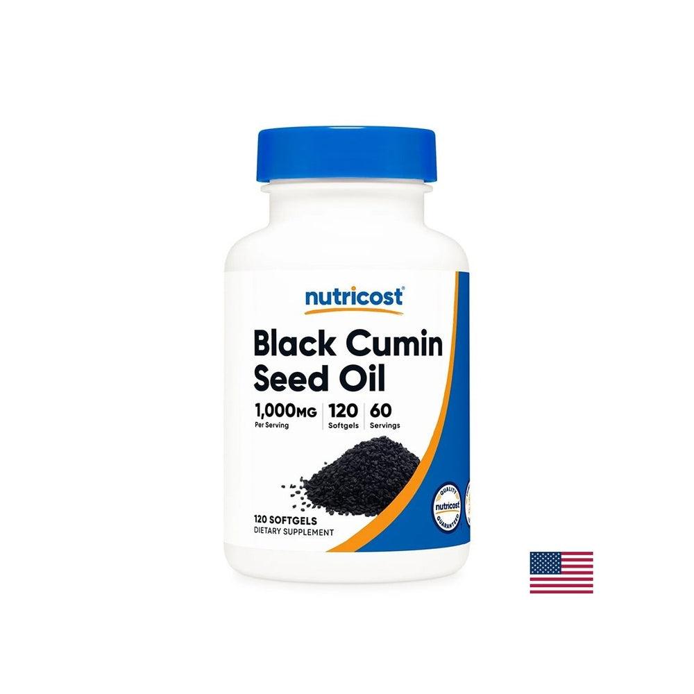 Snažan imunitet i dobra probava - crni kumin (ulje sjemena), 500 mg x 120 softgel kapsule