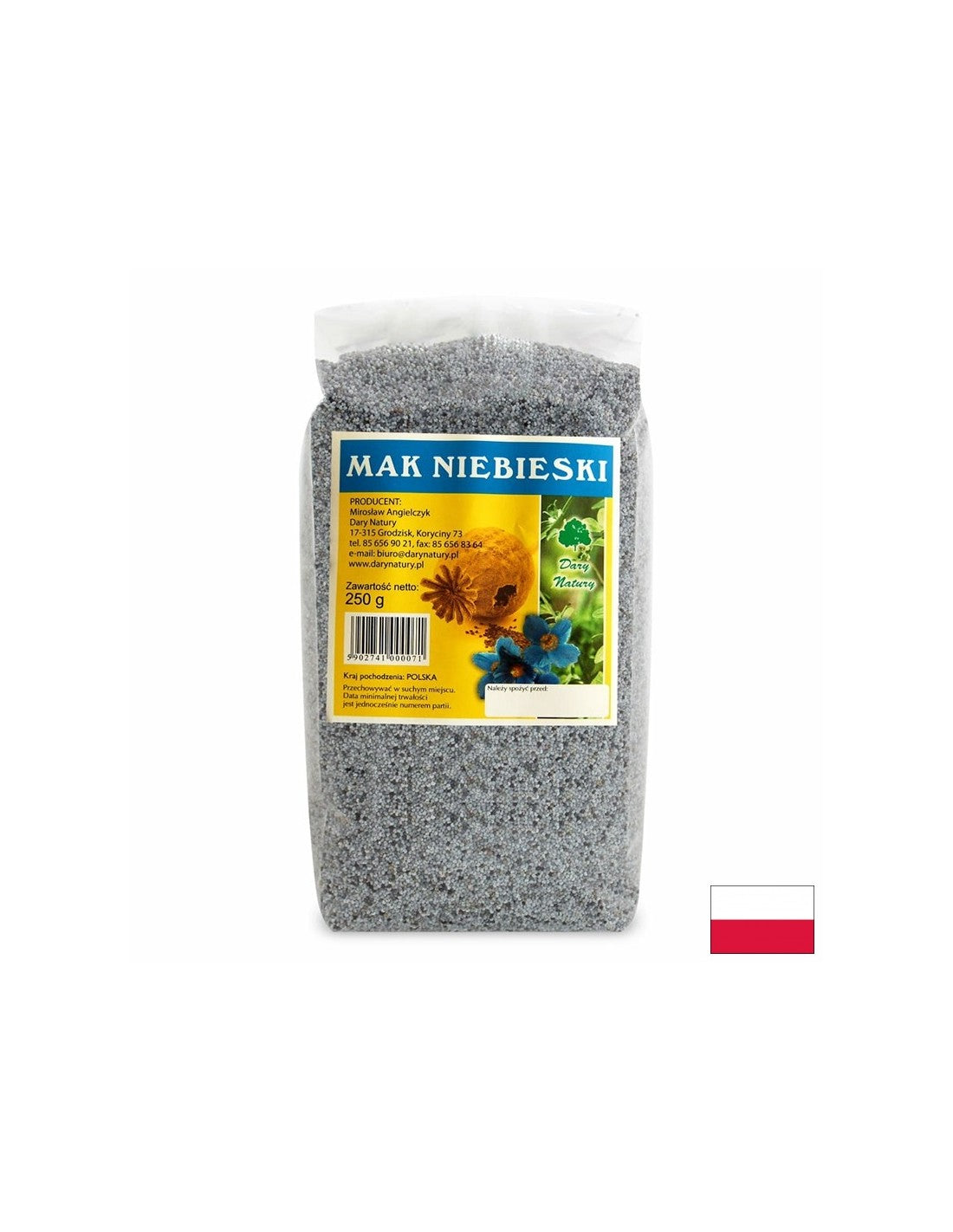 Plavi mak (sjemenke), 250 g <tc>Dary Natury</tc>