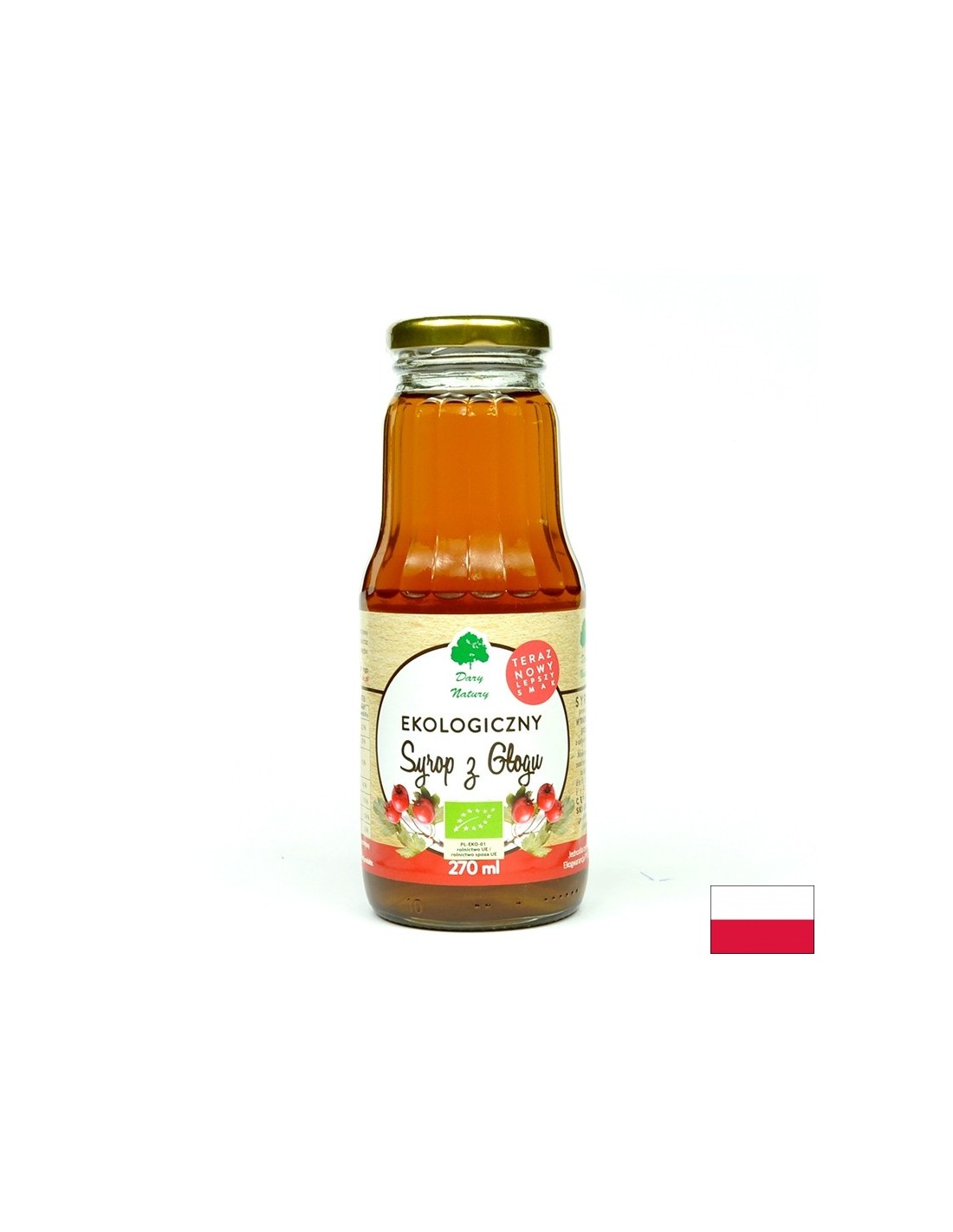 Organski sirup od gloga, 270 ml <tc>Dary Natury</tc>