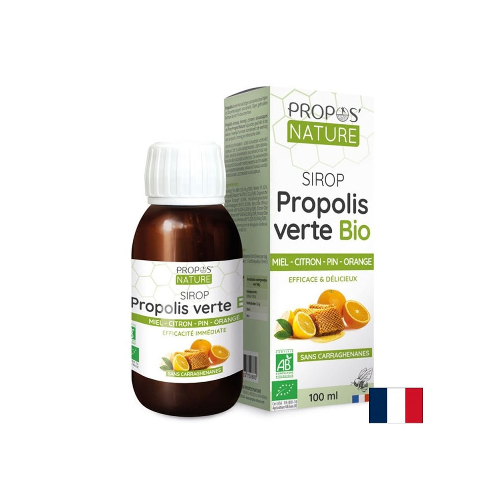Sirup s ekstraktom propolisa, medom i esencijalnim uljima pomorskog bora, limuna i naranče, 100 ml