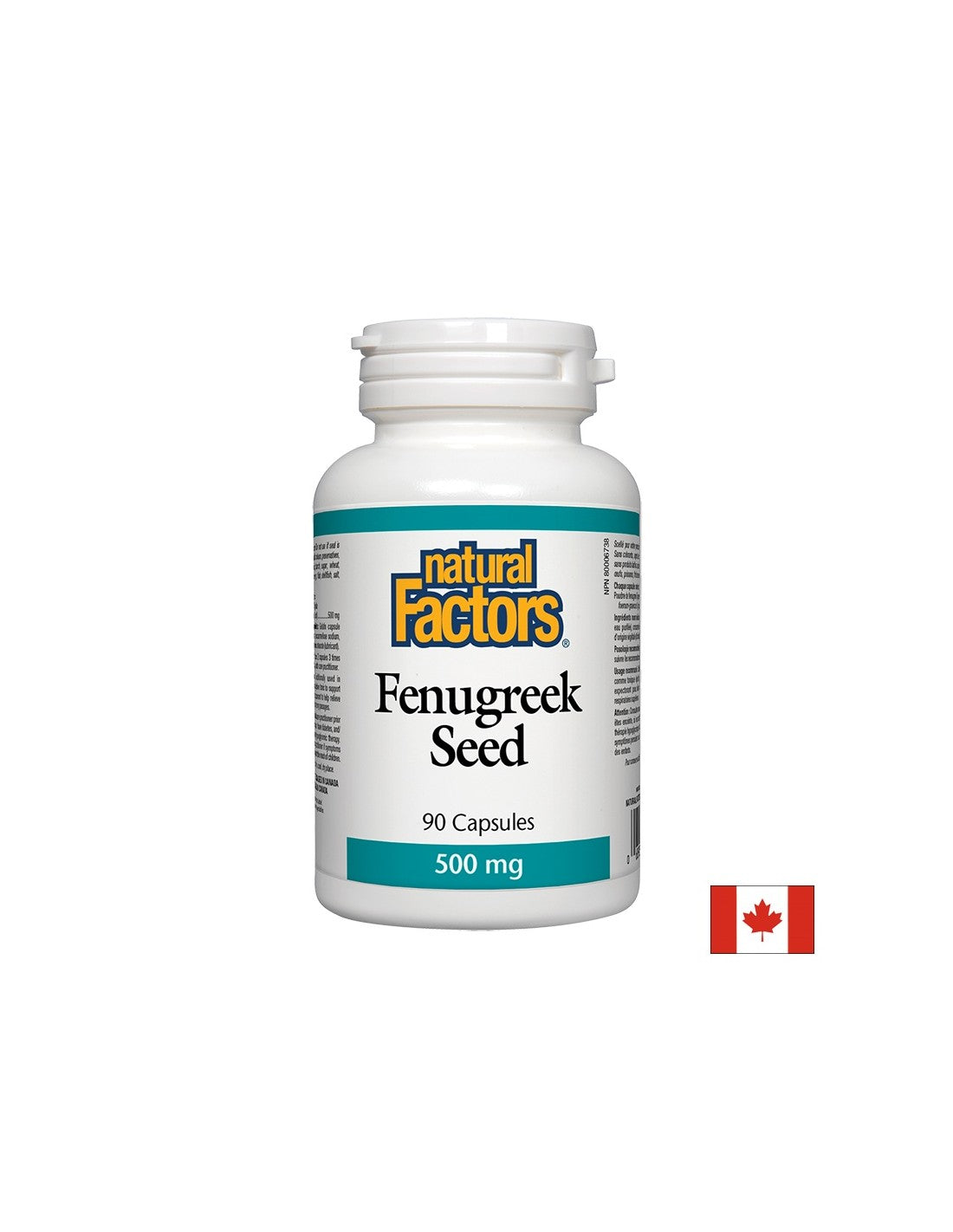 Fenugreek sjeme 500 mg - 90 kapsula