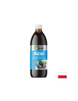 Acai sok (asai) s camu -camu i prirodnim vitaminom C - moćnim antioksidansom, 500 ml, 10 ili 20 doza