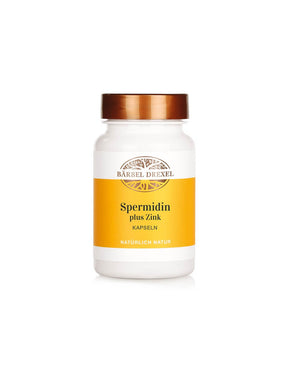 Spermidin plus Zink - Spermidin and zinc - super antiaging care, 60 capsules Bärbel Drexel - Nutra Best Europe