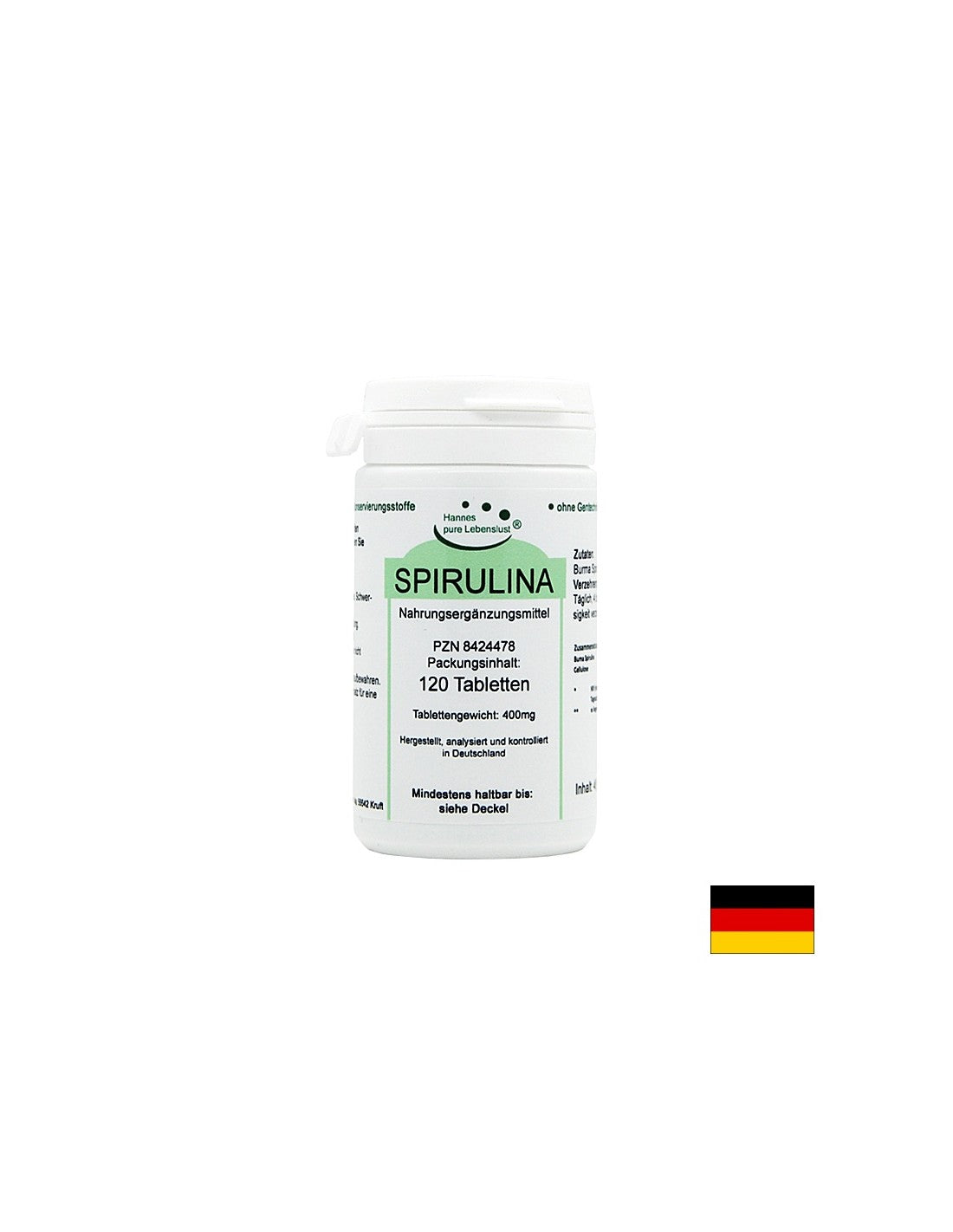 Spirulina - spirulina, 120 tableta el compa