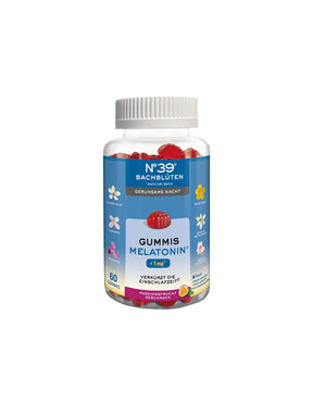 Good night - Essences of Dr. Bach + Melatonin N°39, 60 jelly tablets with fruit flavor Lemon Pharma - Nutra Best Europe