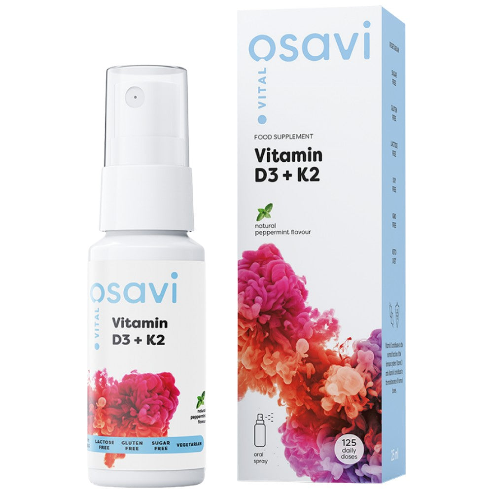 Vitamin D3 + K2 | Usmeni sprej - 25 ml