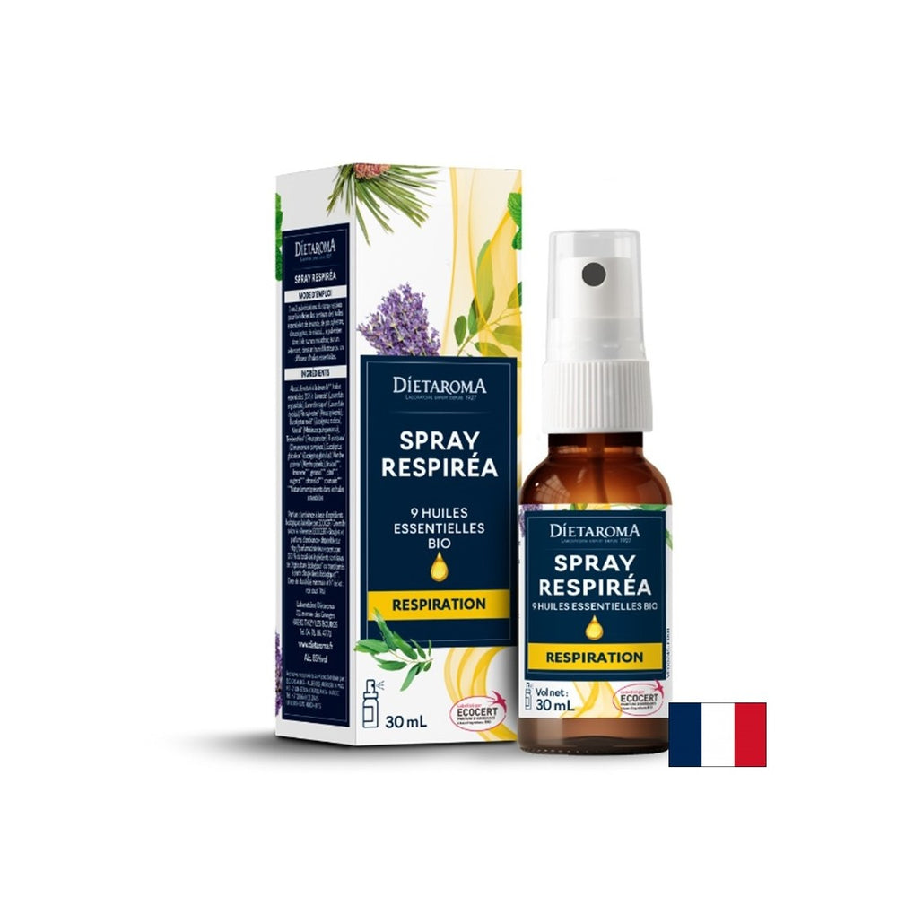 Respiratorni sustav sprej s 9 vrsta esencijalnih ulja, 30 ml