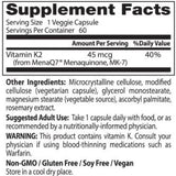 Najbolji prirodni vitamin K2 MK -7 45 MCG - 60 kapsula