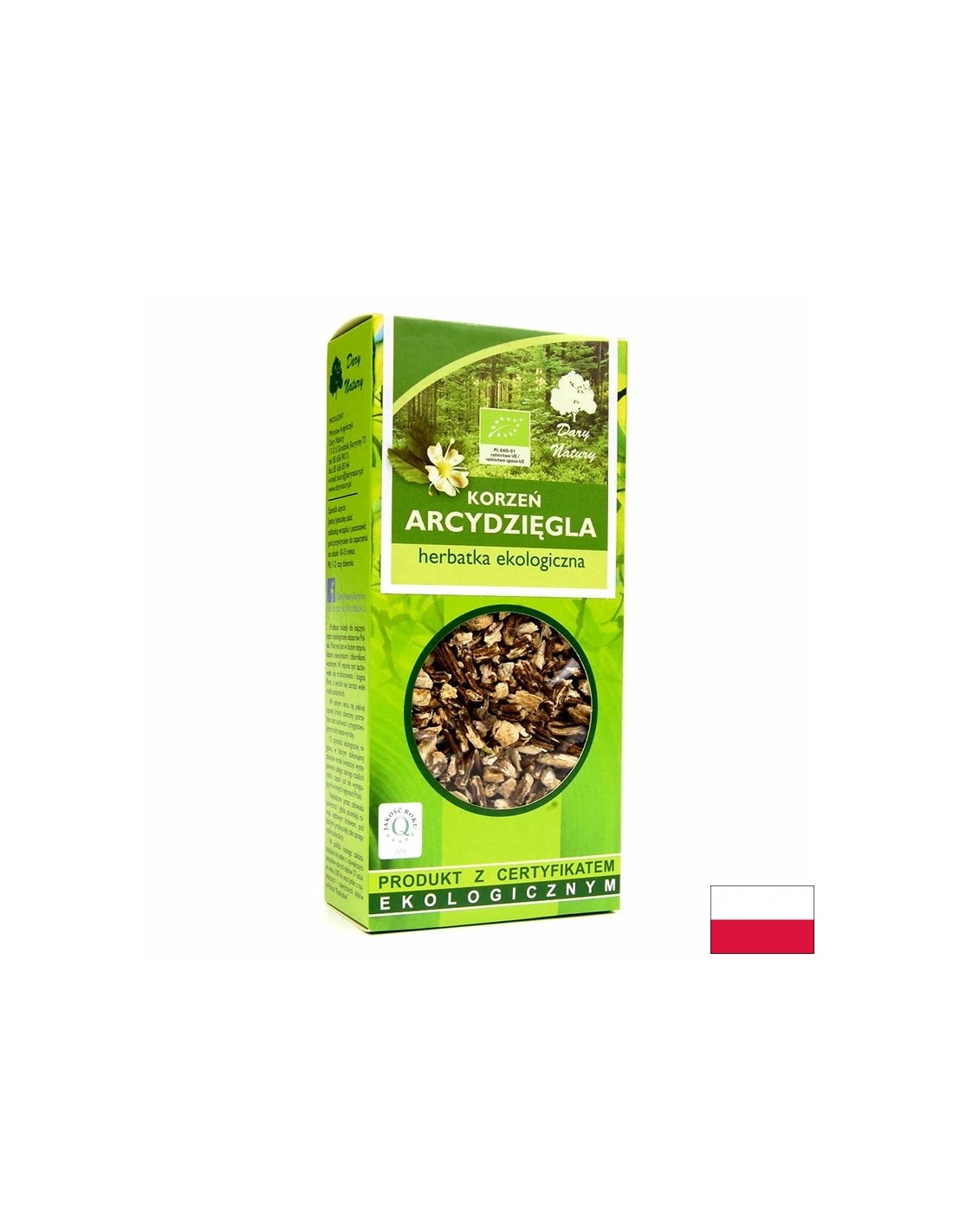 Gastrointestinalni trakt - Angelica Bio (korijen), 100 g <tc>Dary Natury</tc>