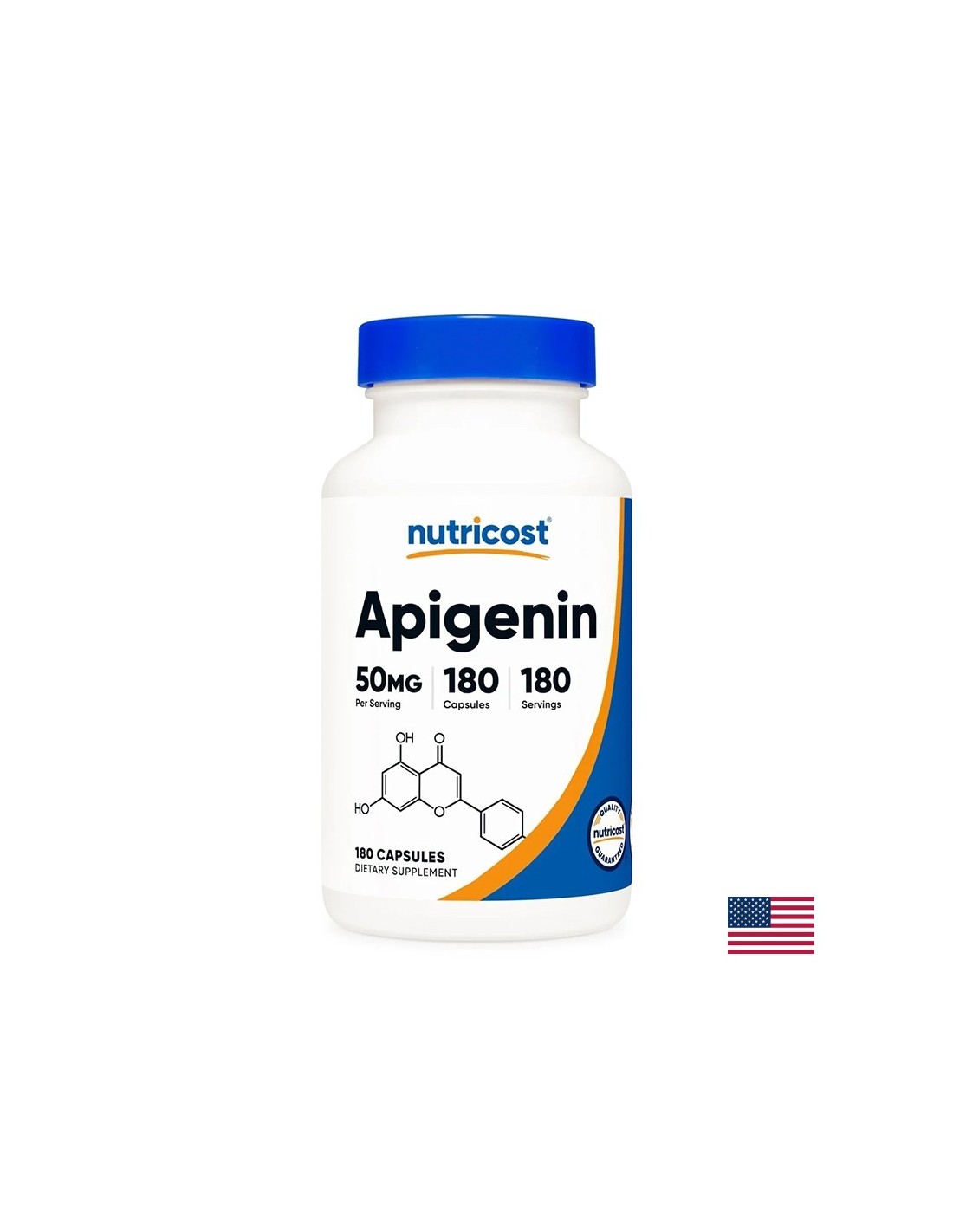 Stres i nesanica - apigenin, 50 mg x 180 kapsula