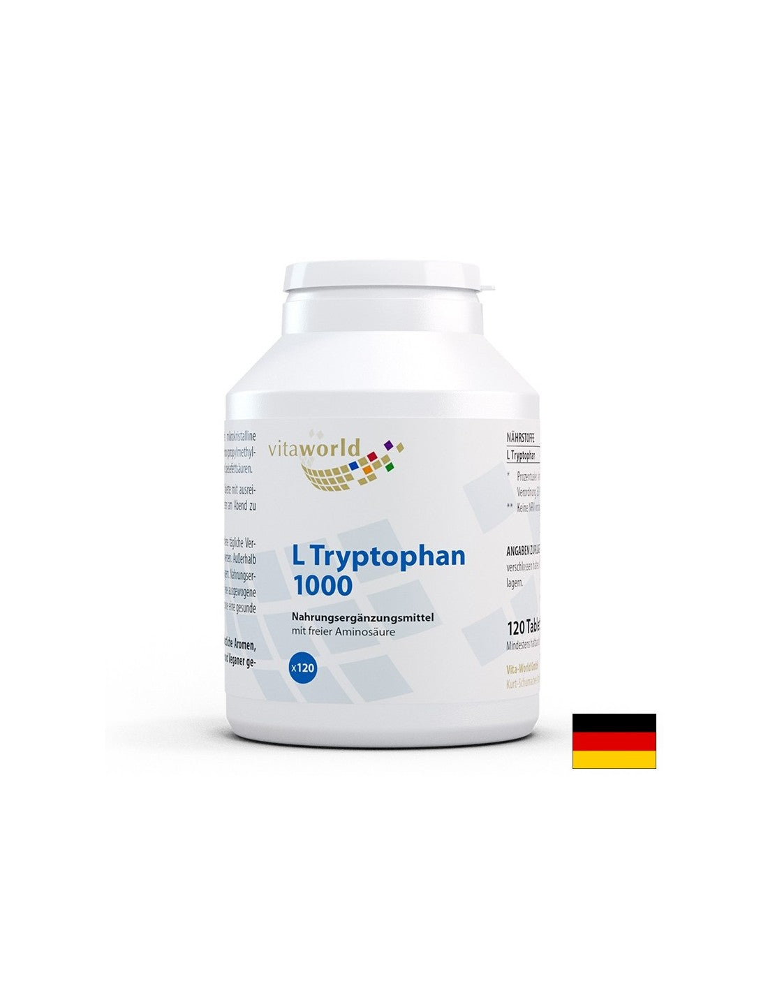 Stres i nesanica - L -triptofan, 1000 mg x 120 tableta