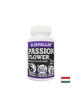 Stress and insomnia - Passionflower, 500 mg x 60 capsules - Nutra Best Europe