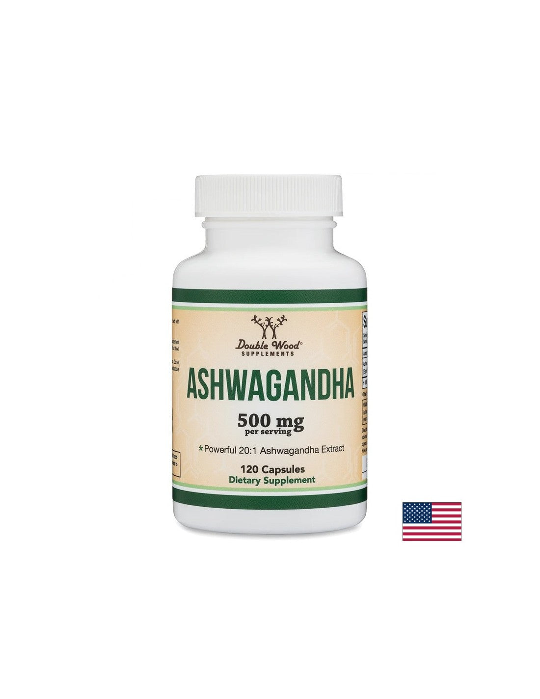 ASHWAGANDHA - Zbog stresa, umora, anksioznosti, 250 mg, 120 kapsula za 2 ili 4 mjeseca unosa