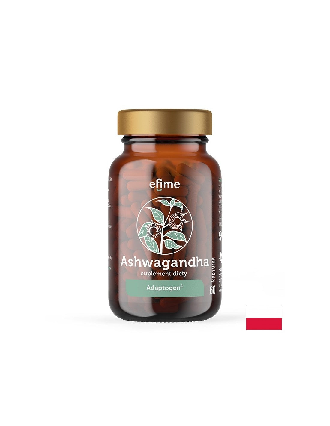Stres i dobro raspoloženje - Ashwagandha, 60 kapsula Ekamedica