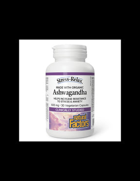 Ashwagandha Stress-Relax 600 mg | with KSM-66 - 30 capsules - Nutra Best Europe