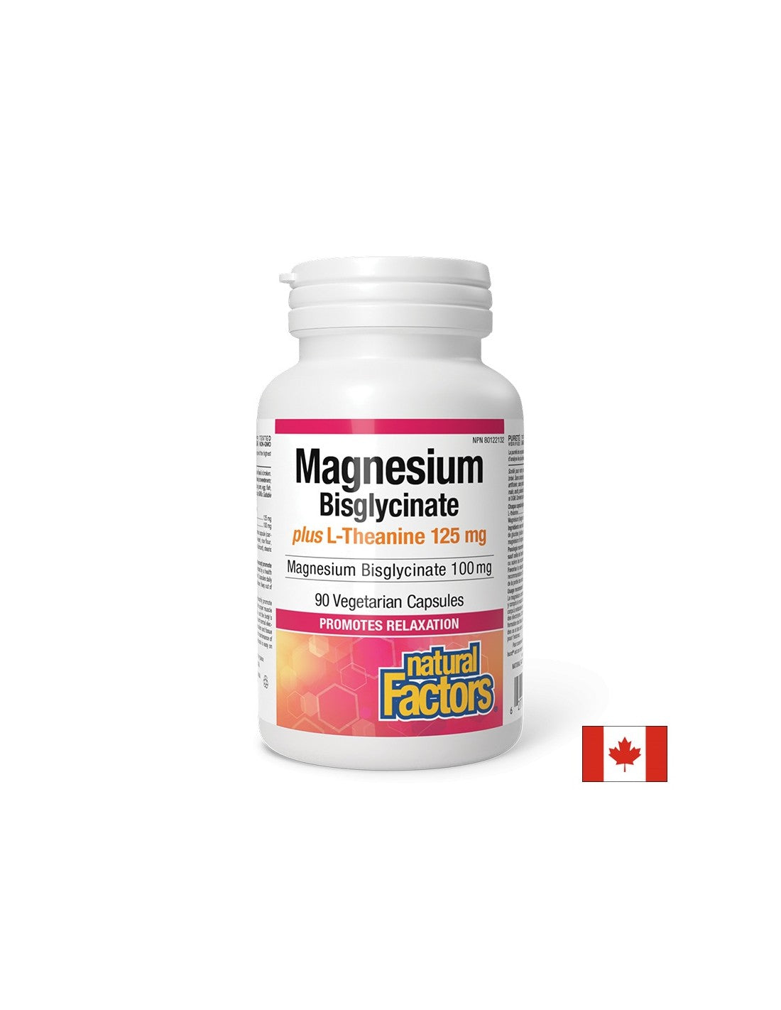 Stres i dobro raspoloženje - magnezij (bisglikonat) 100 mg + l -teanine 125 mg x 90 kapsula