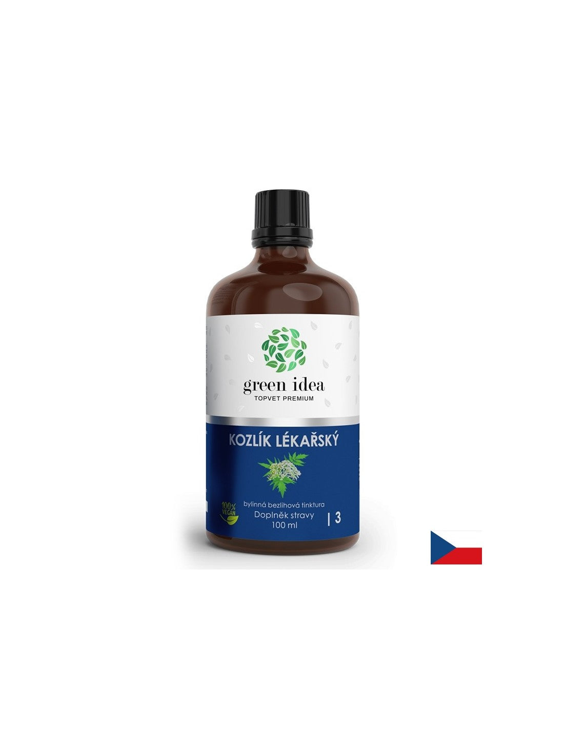 Stres i dobro raspoloženje - Valerian (korijen), 100 ml tinkture (bez alkohola)