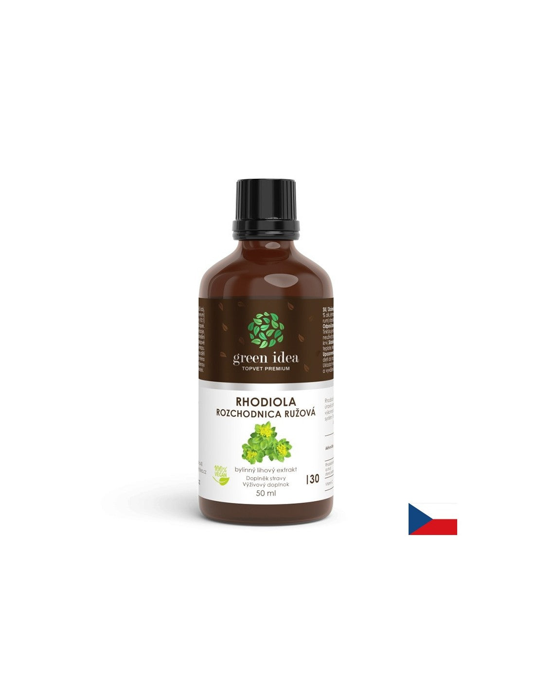 Stres i dobro raspoloženje - zlatni korijen + vitamin C, 50 ml tinkture