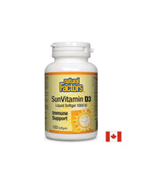 Sunvitamin D3 1000 IU - 180 gel kapsula