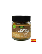 Aromatični organski začini - kurkuma, karob, crni papar i đumbir, 80 g, prah