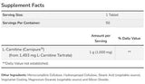 L-karnitin 1000 mg | Carnipure® - 100 tableta