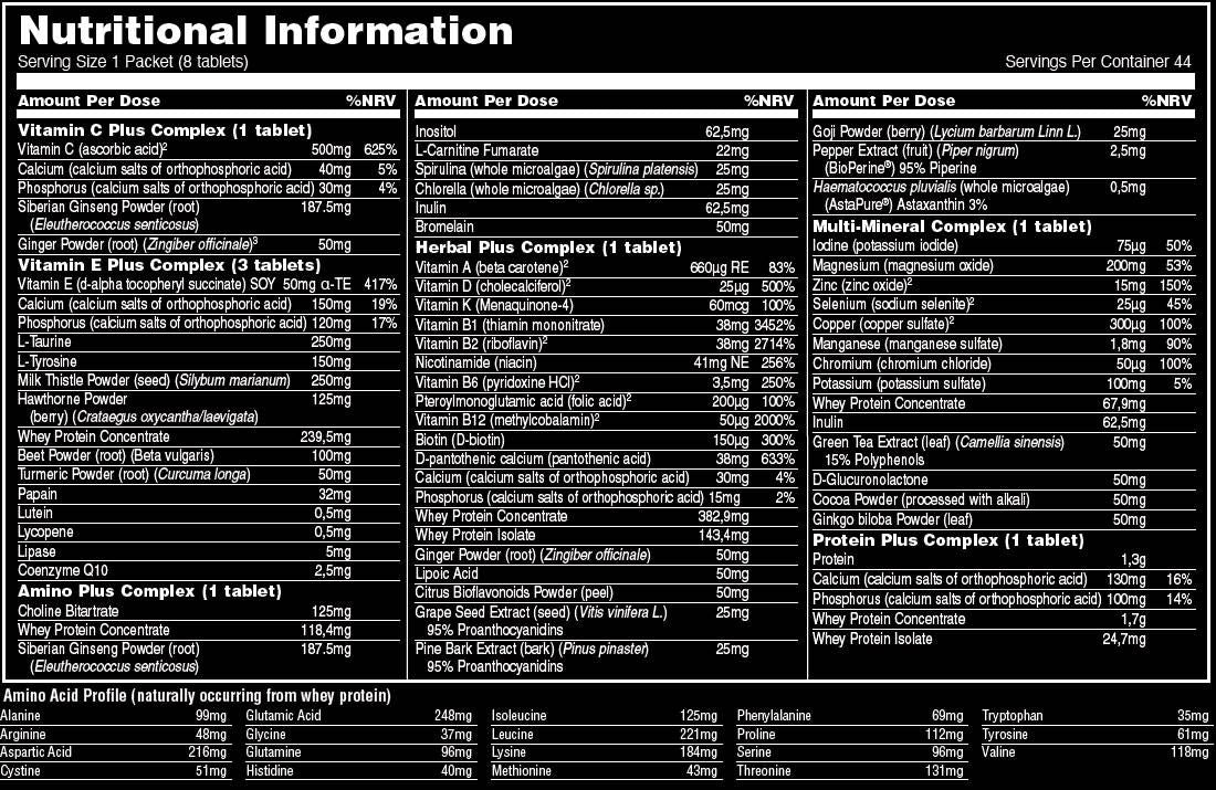 Animal Pak - 44 pakiranja