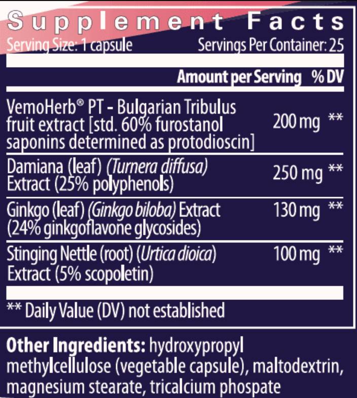 Muške formule 25 kapsule