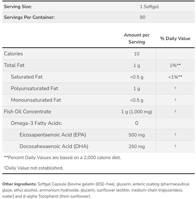 Ultra Omega 3 - 90 gel kapsula