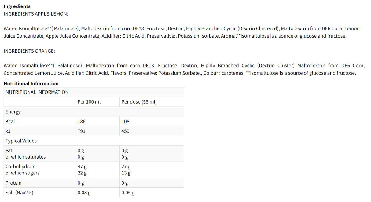 Super Dexstrin gel - 45 x 58 ml