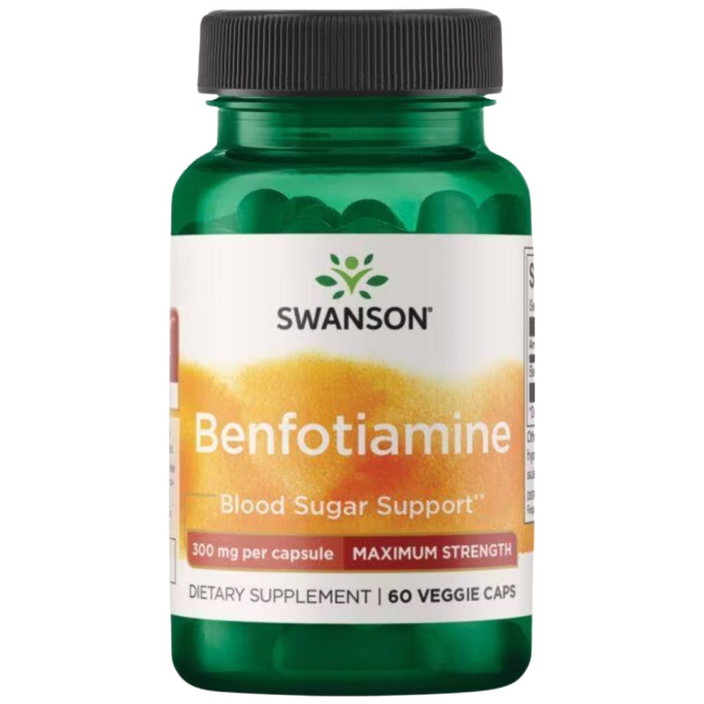 Benfotiamin 300 mg - maksimalna snaga - 60 kapsula