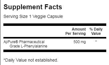 Ajipure L-fenilalanin 60 kapsula