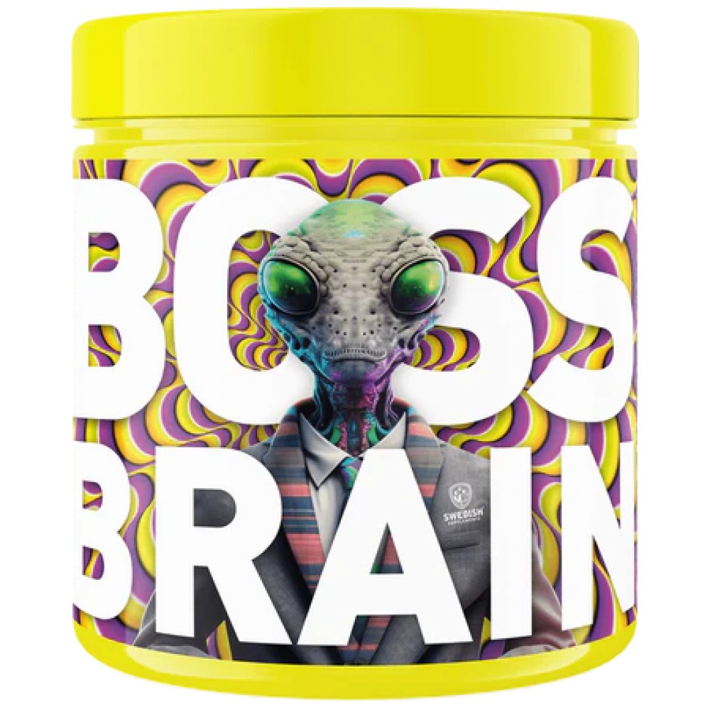 Boss Brain | Nootropic s Bacopa, Rhodiola & Lion's Mane - 225 grama