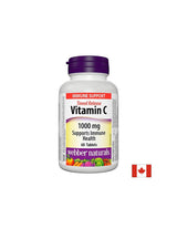 Time Release Vitamin C - Vitamin C 1000 mg, 60 tableta s npr<tc>XTEND</tc>ed izdanje <tc>Webber Naturals</tc>