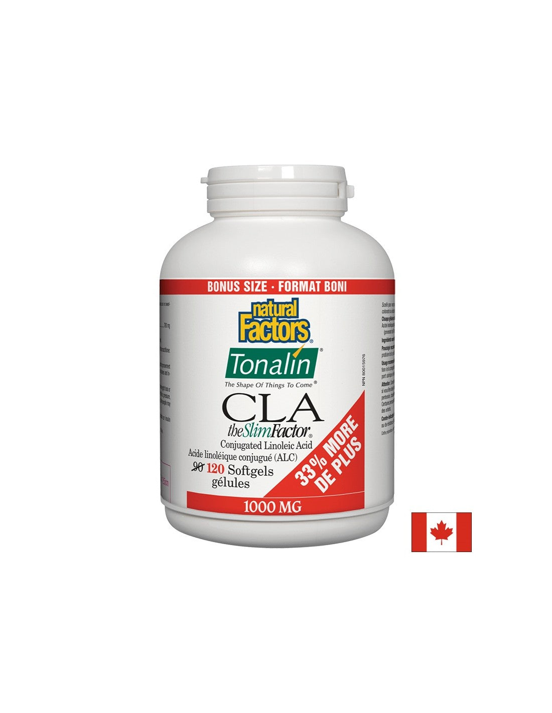 Tonalin cla 1000 mg - 120 gel kapsula