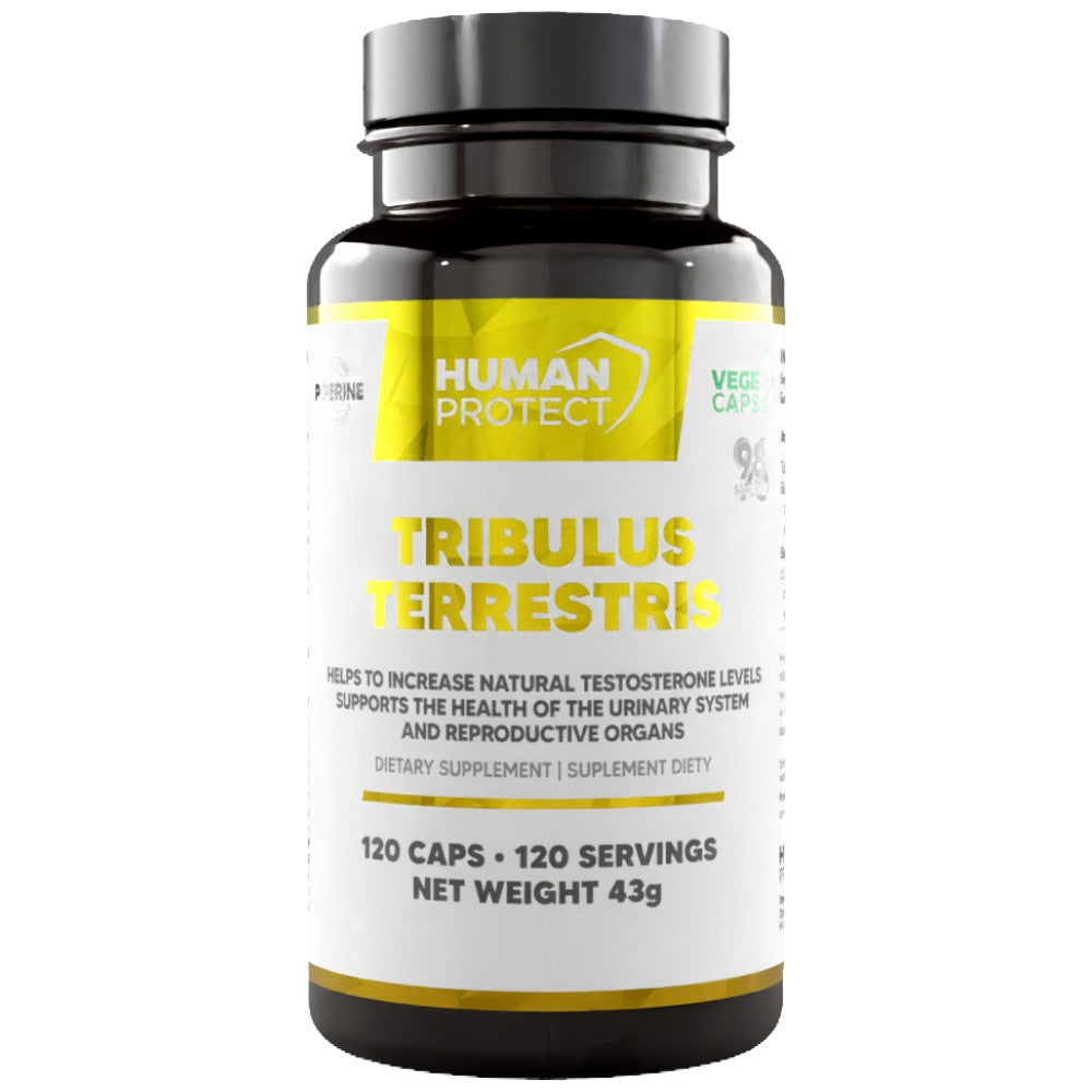 Tribulus terestris 204 mg | s 98% saponina - 120 kapsula