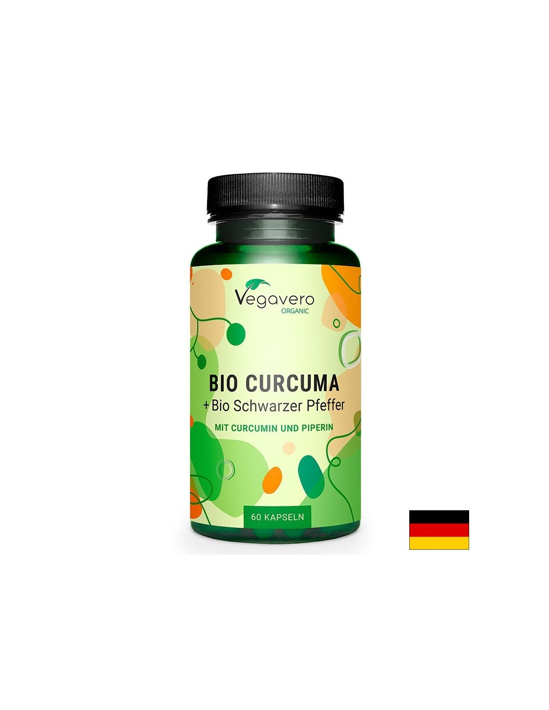 Za podršku zglobovima i dobru probavu - Kurkuma + crni papar BIO, 400 mg x 60 kapsula <tc>Vegavero</tc>