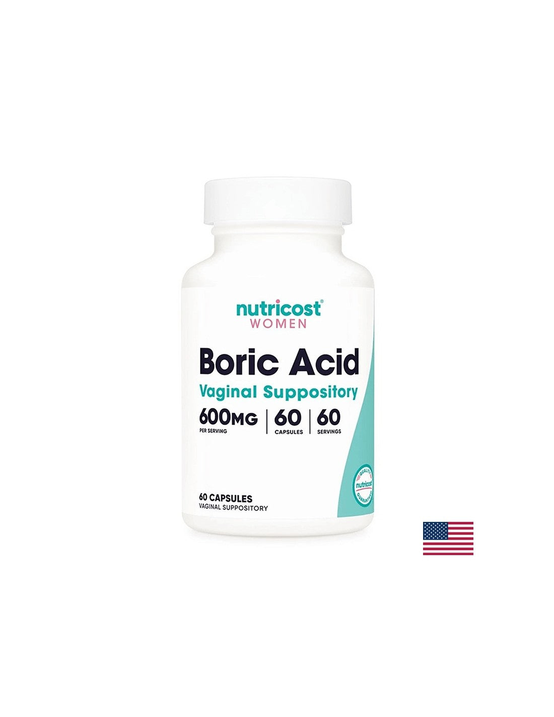 Vaginalne infekcije - borna kiselina (borna kiselina), 600 mg x 60 vaginalnih kapsula