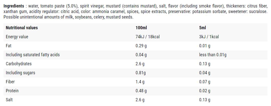 Dim roštilj / 0 kalorijski umak - 500 ml