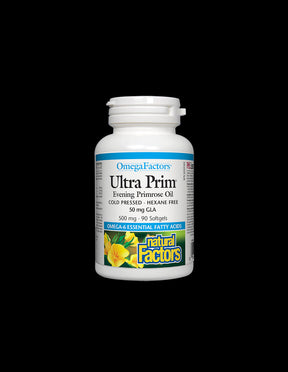 Ultra Prim Evening Primrose Oil 500 mg - 90 Gel capsules - Nutra Best Europe