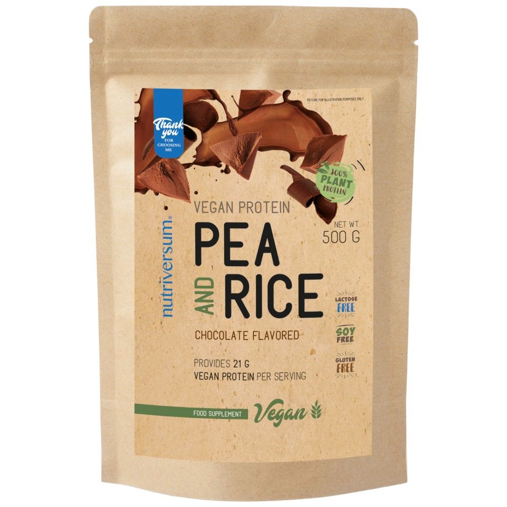 Veganski protein | Grašak i riža - 500 grama