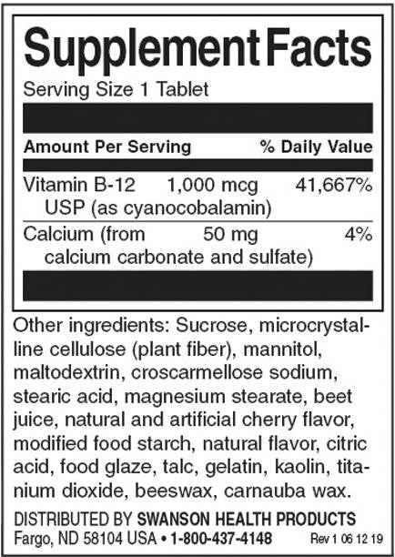 Trostruka akcija B -12 1000 mcg - 90 tableta