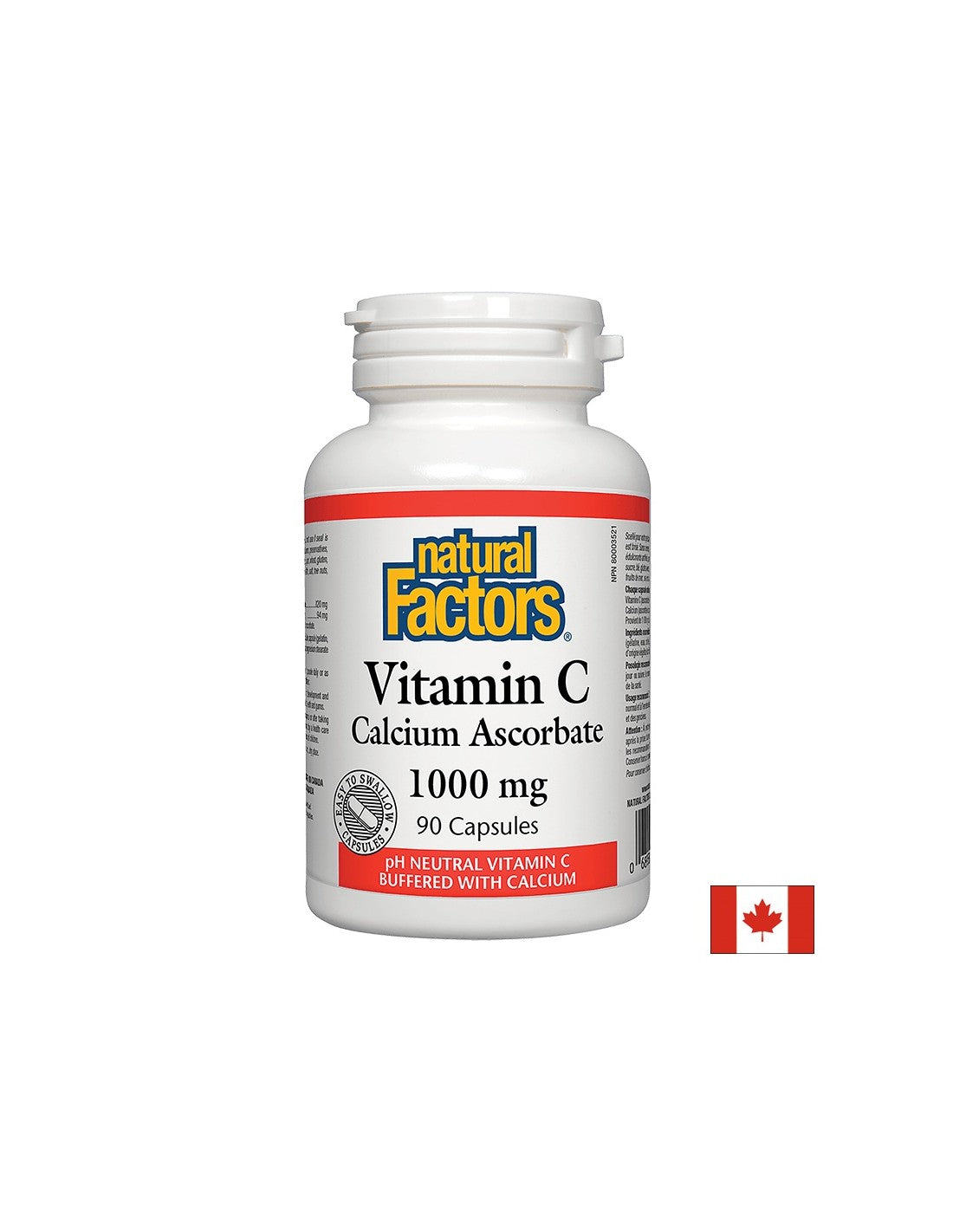 Vitamin C 1000 mg | Kalcijev askorbatni kape - 90 kapsula