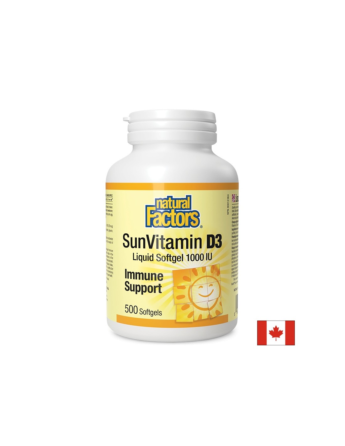 Sunvitamin D3 1000 IU - 500 gel kapsula