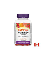 Vitamin D3 Gummies / Vitamin D3, 1000 IU, 90 žele