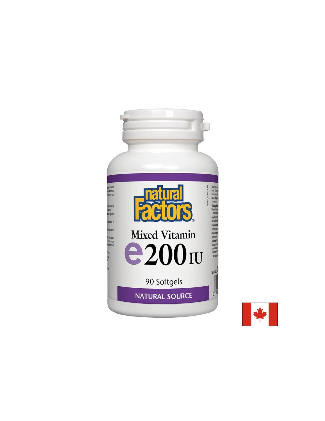 Vitamin E 200 iu prirodni izvor tokoferol - 90 kapsula