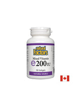 Vitamin E 200 iu prirodni izvor tokoferol - 90 kapsula