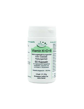 Vitamin K + D + B - Vitamin K + D + B, 60 capsules El Compra - Nutra Best Europe