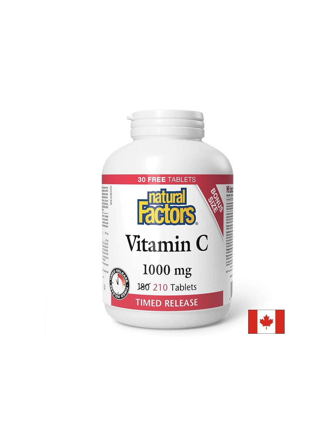 Vitamin C 1000 mg i bioflavoni - Imunitet, 210 tableta (e<tc>XTEND</tc>ed izdanje) <tc>Natural Factors</tc>