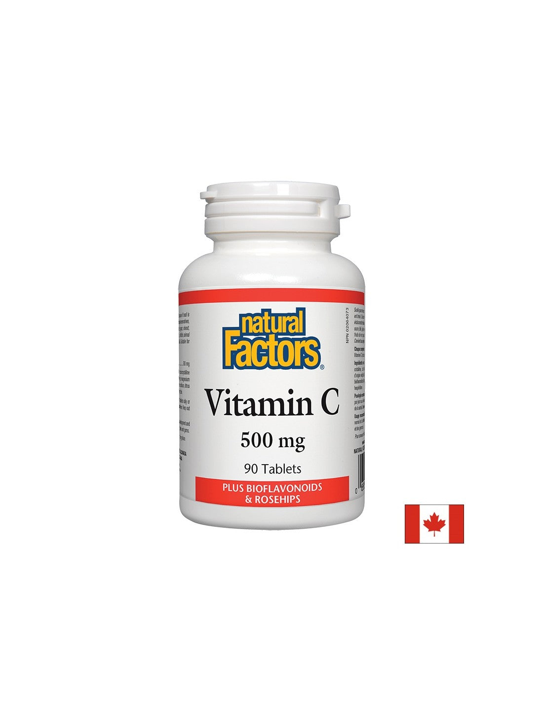 Vitamin C 500 mg + ružičasti bokovi - 90 tableta